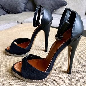 Black High Heels Sexy Shoes